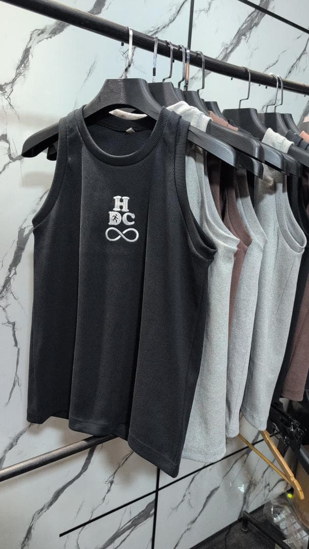HDC monogram tank lookbook view two