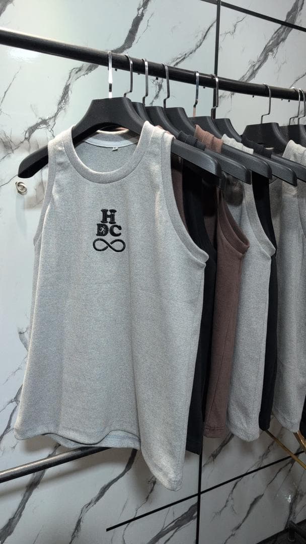 HDC monogram tank lookbook view one